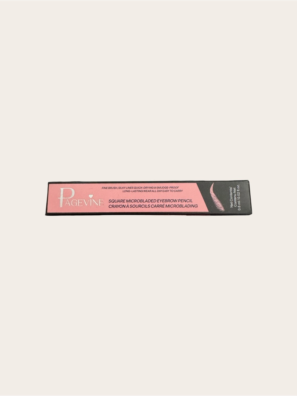 Square Microbladed Eyebrow Pencil - Pink